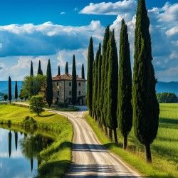 Paintings on canvas Road